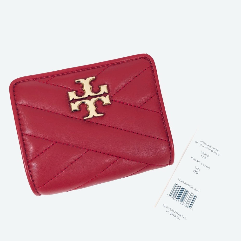 ❌SOLD❌ Tory Burch Kira Chevron Bifold Wallet - Picture 2 of 8